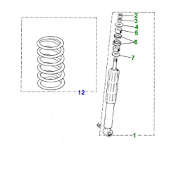 Jaguar 1969-1987 XJ6 Spring and Shock Kits